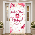 thumbnail image 1 of Decorative Design Welcome Home Baby Girl Pink Balloons Glitter Background for Baby Shower Welcome Party Newborn Celebration, 1 of 8