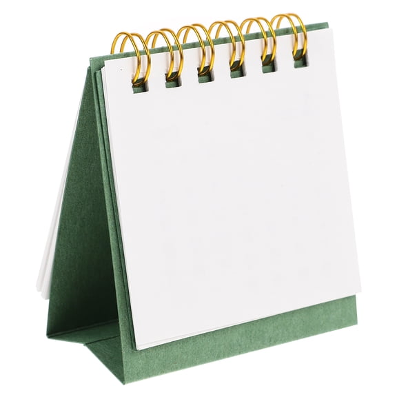 Raindrops Small Desktop Calendar Set for Home and Office - Daily Planner and Organizer for Efficient Scheduling