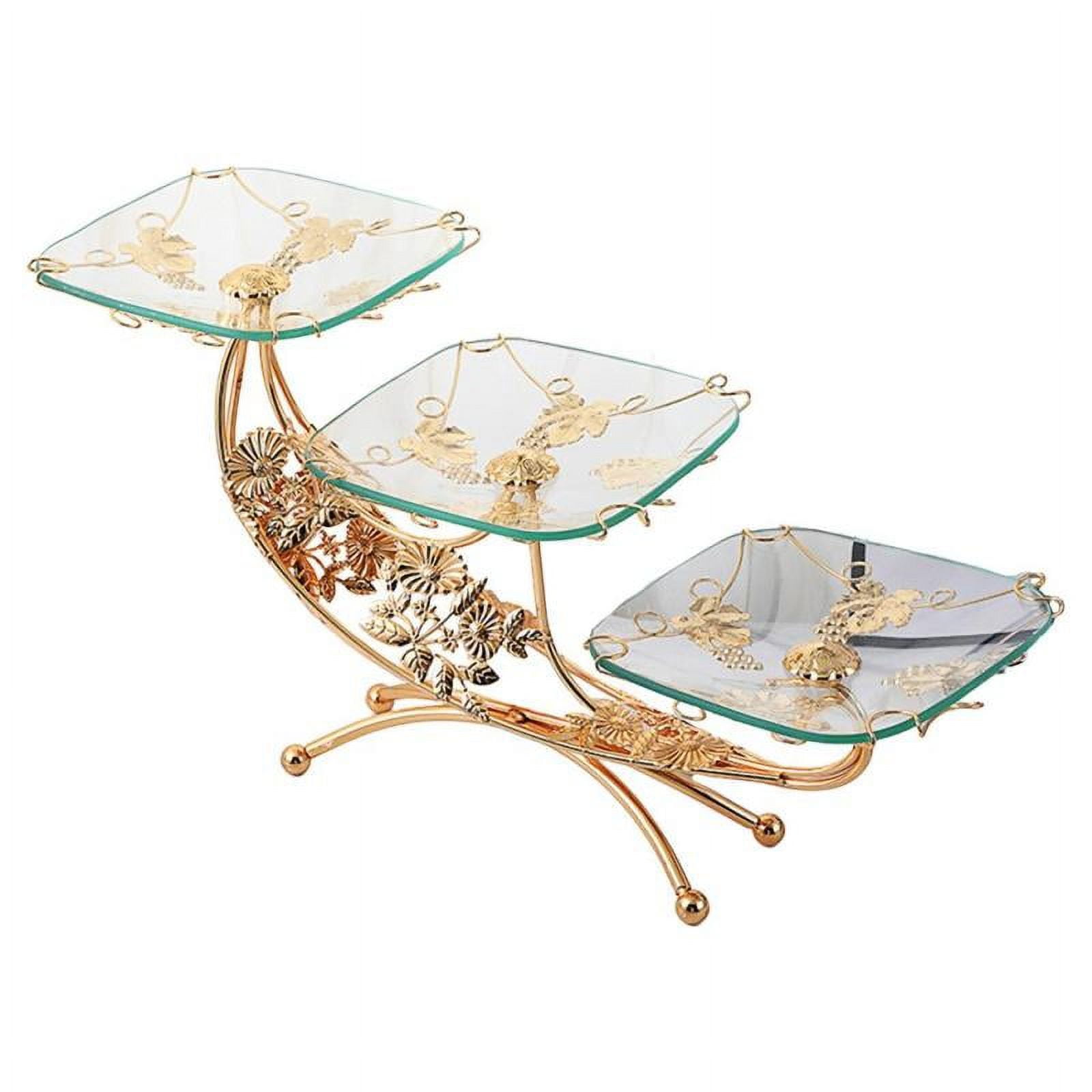 Fruit Plate Rectangle Serving Tray Decorative Snacks Tray Simple Modern  Perfume Holder Storage Tray for Towels Cosmetics and Accessories  Transparent 