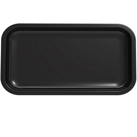 Decorative Dish Tray Durable Metal Storage Tray Snack Dried Fruit Storage Organizer Dessert Food Plate Cigarette Rolling Tray (2packs BLACK)