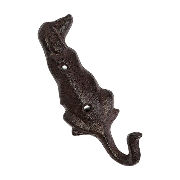Decorative Dog Iron Hanger Themed Iron Wall Hook Featuring A Unique Dog Designs For Entryway Or Bedroom Use