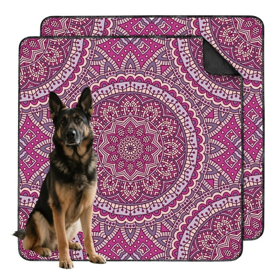 Image showcasing Decorative Dog Potty Pads Washable, 48