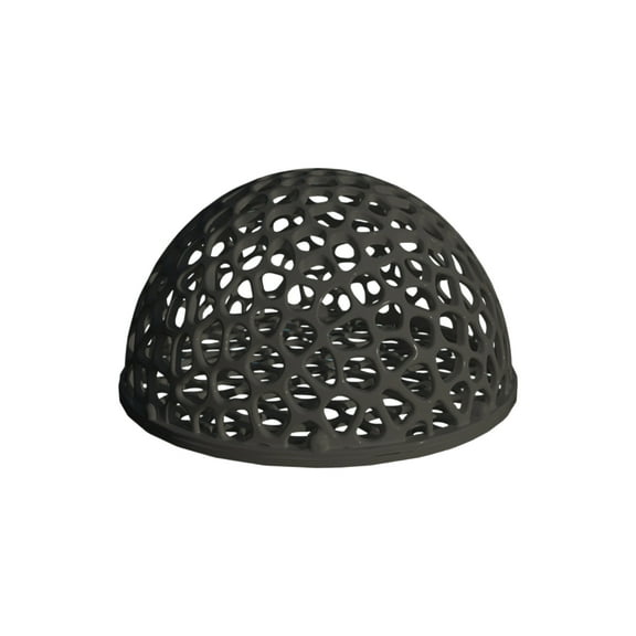 Decorative Dome Shaped Hollow Patterned Plastic Cover for Home Garden Art Projects and Creative Displays
