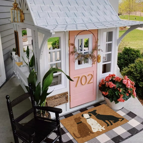 Decorative Door Mat Bathroom Welcome Mat Door Mat Floor Mat Polyester Carpet,A,Polyester