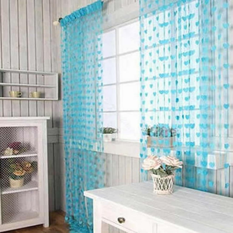 Decorative Door String Curtain Beads Wall Panel Fringe Window Room