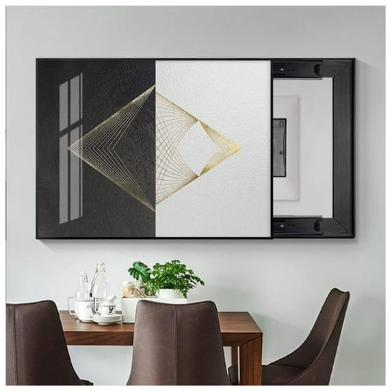 Decorative Electrical Box Cover, Electrical Panel Decoration, Painting Hanging Decoration Hide Paintings for Living Room and Office