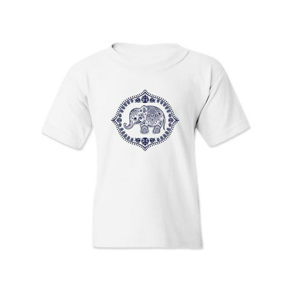 Decorative Elephant T-Shirt Juniors -Image by Shutterstock, Medium