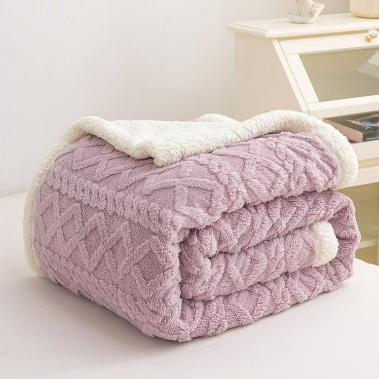  Fuzzy Faux Fur Throw Blanket Extra Soft Double-Layer  Lightweight Shaggy Blanket Fluffy Cozy Plush Comfy Fleece Blankets for  Couch Sofa Bedroom 47X31in : Home & Kitchen
