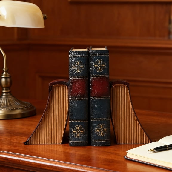 Decorative Fake Book Box, Book Safe Dictionary - Hidden Security Money Case Wooden Vintage Style Hollow Book Box for Living Room, Coffee Table, Bookshelf Decor