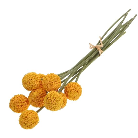 Decorative Fake Flower Arrangement Bouquet Artificial Flowers Wisteria Bride Orange