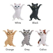 Decorative Figurine, Dancing Cat, Set of 5