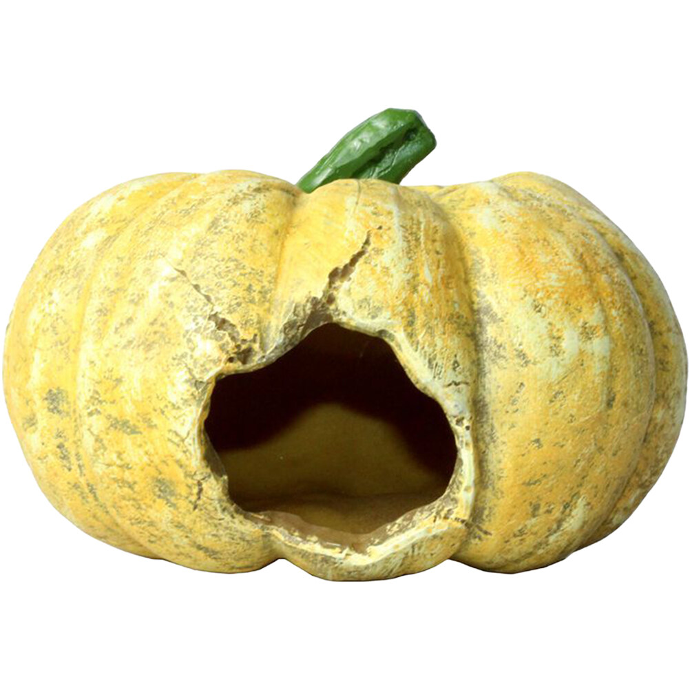 Decorative Fish Caves Delicate Aquarium Cave Pumpkin Shaped Aquarium
