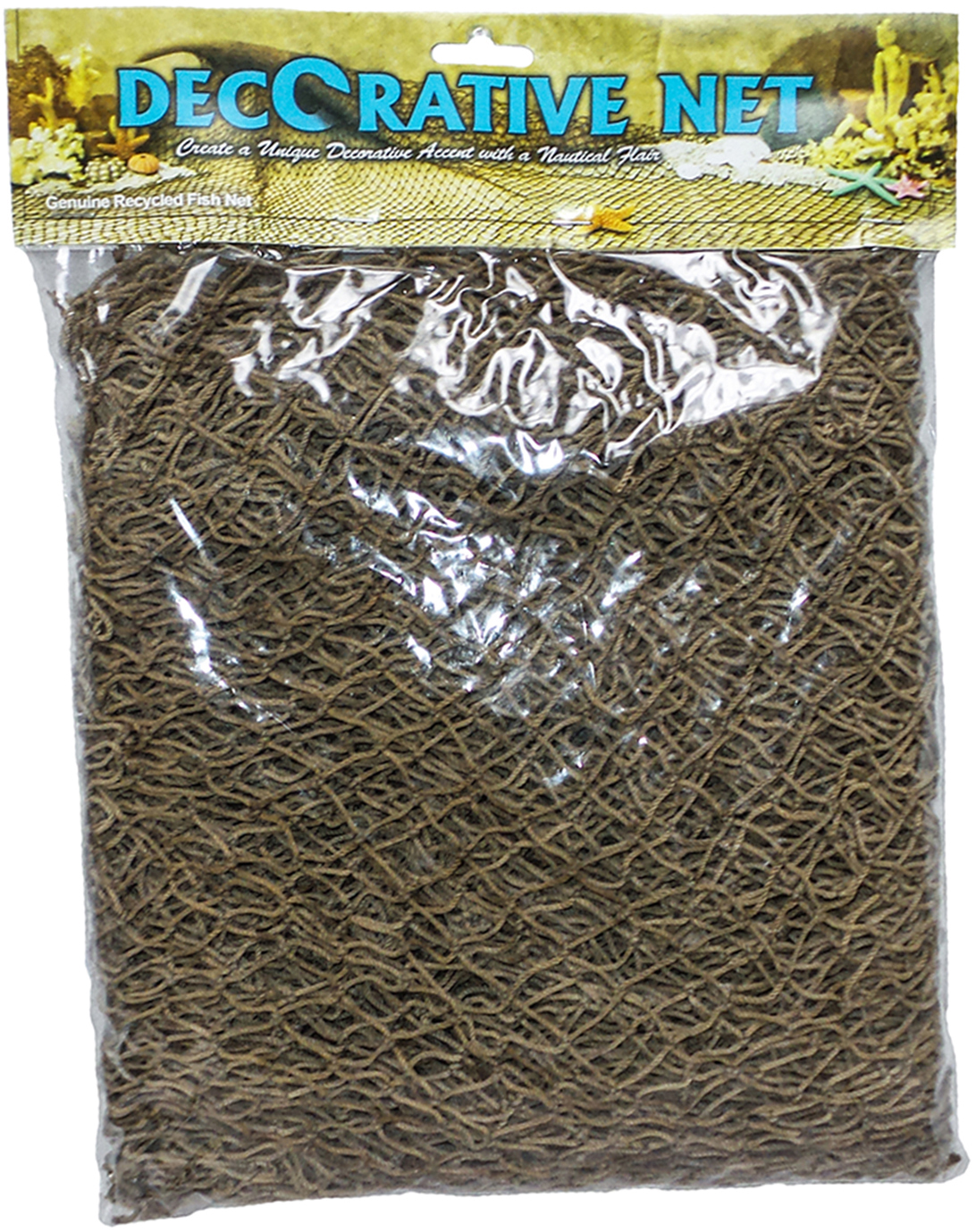 decorative fish net recycled 5 x 7 ft Fishing 5x10 ft,YuanDe 2 Pack Large Beige Picture Net, Wall Photo Hanging Fishnet for Nautical Mermaid Pirate Ocean Themed Hawaii Beach Under The Sea Party Decorations : Sports & Outdoors Made in USA. Decorative Fish Net, 5' x