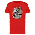 thumbnail image 1 of Decorative Fish Paint Splashes Tee Men's -Image by Shutterstock, 1 of 2