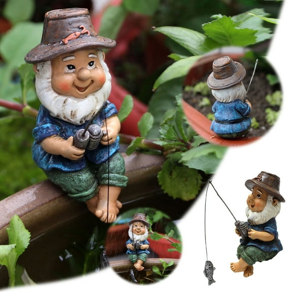 Decorative Floating Resin Statue Mini Pond Garden Ornament Outdoor Indoor Desktop Animal Figure