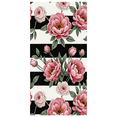 thumbnail image 1 of Decorative Floral Banner Rose Peony Flower Design for Wedding Decor Indoor Decoration Photo Backdrop, 1 of 7