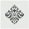 thumbnail image 1 of Decorative Floral Diamond Pattern DIY Cookie Wall Craft Stencil - 9.0 Inch, 1 of 5
