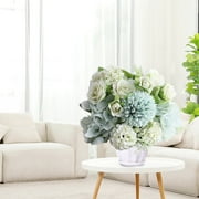 Decorative Flores Artificiales Para Decoracion, Waterproof UV Proof Faux Flower Stems for Landscaping Table Centerpieces