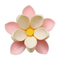 Decorative Food Bag Clips, Chip Seals, Double-Layer Flower Fridge Magnets And Sealing Clips, 2-In-1 Design For Food Storage And Kitchen Organization, Meiiso