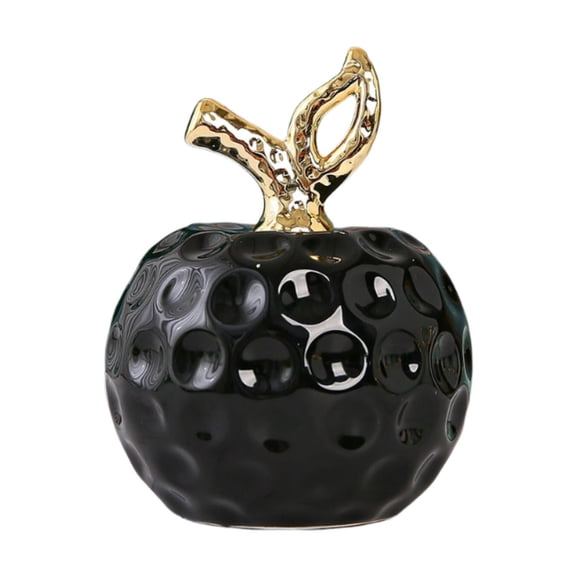 Decorative Fruit Statue Ceramic Sculpture Ornament Vivid Handcrafted Design for Office Entryway Home