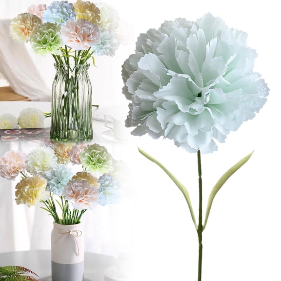 Decorative Furnishing Articles Clearance! Artificial Carnations Artificial Flower Mother's Holiday Artificial Flower Home Decoration