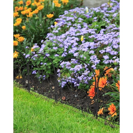 Oumilen Decorative Garden Fence, 16.5" (H) x 21FT (L) Animal Barrier Fence