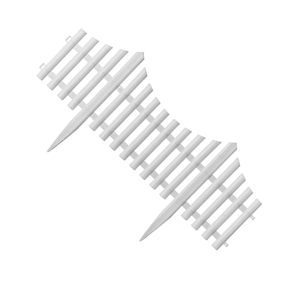 Decorative Garden Fence No Dig Fencing Barrier Border for Dog Pet Garden Edging Fence Panels Stakes