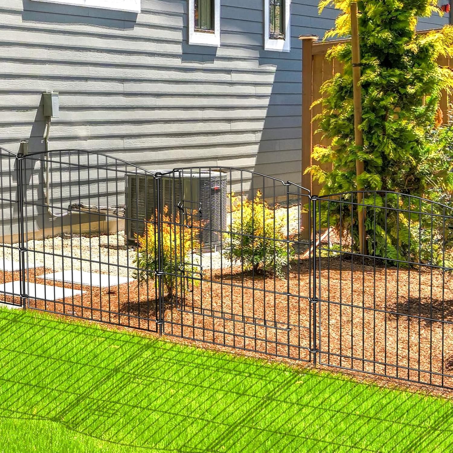 Photo inspiration: Decorative Garden Fence Panels H Garden Fences With Panels Gate Photo Inspiration