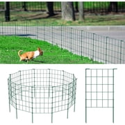 Decorative Garden Fencing 35 Pack Animal Barrier Fence Border 35.6ftx23in Rustproof Metal Wire Section Edging Fencing Panel for Outdoor Yard Landscape