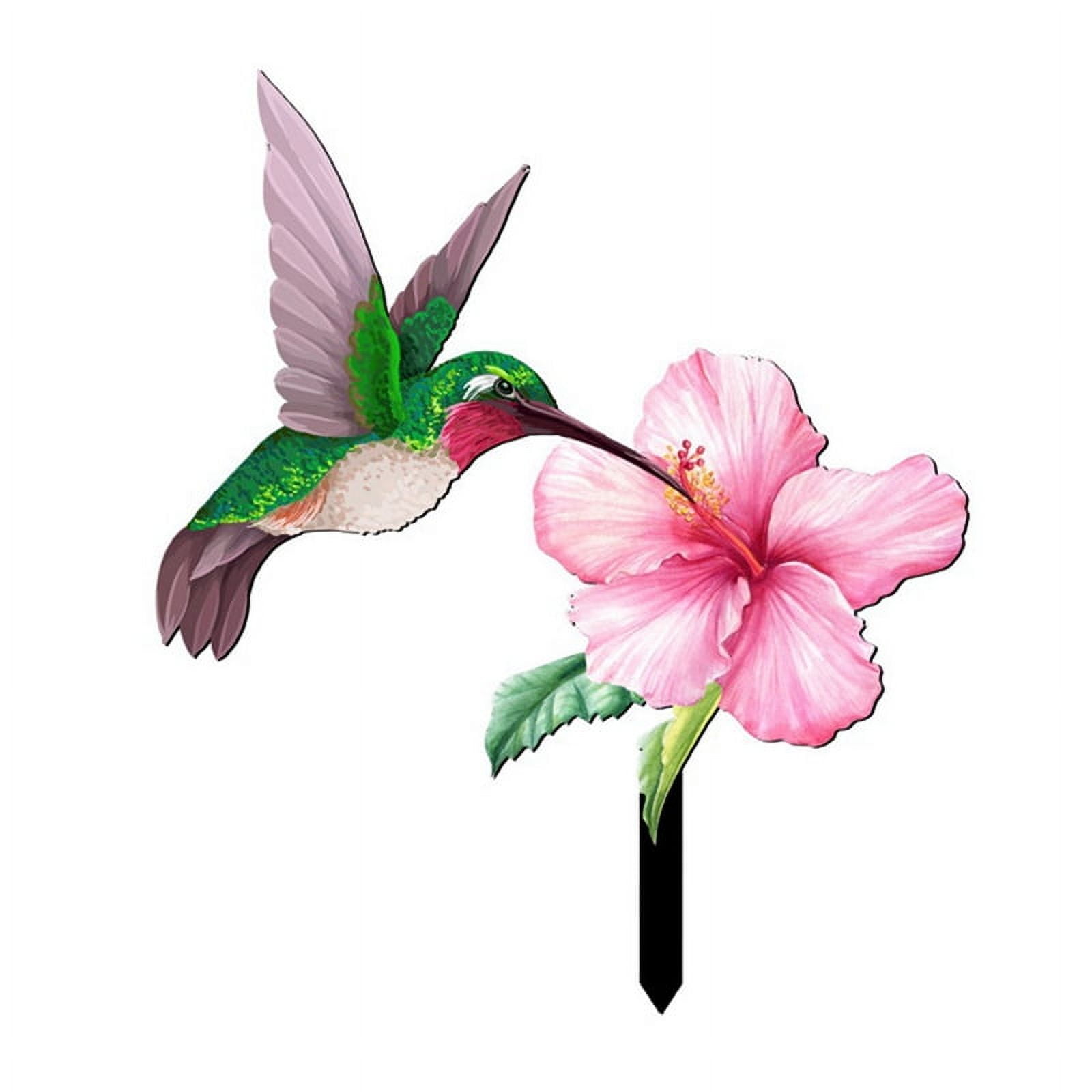 Decorative Garden Inserts Lawn Flower Sign Flower Garden Stakes Outdoor ...