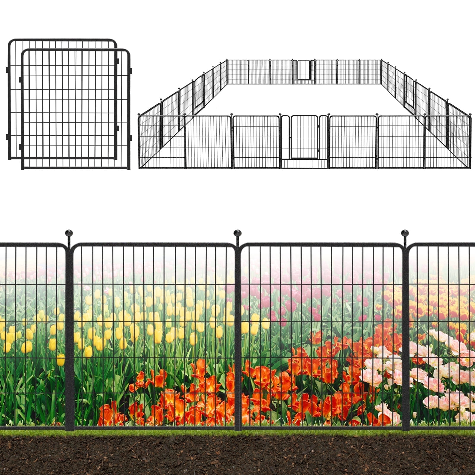 Fence edging for dogs 2025