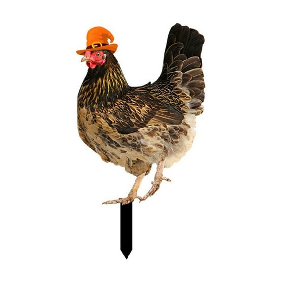 Decorative Garden Stakes with Roosters Design, Ideal for Chicken Lovers for Yard Art, Outside, Patio, Outdoor Decor, Garden Decorations, Lawn Ornaments