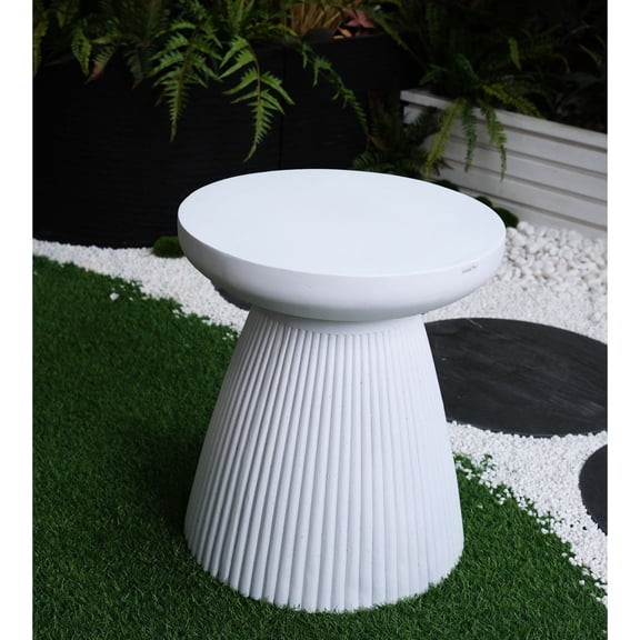 Decorative Garden Stool | Place in Garden, Patio, or Bedroom | Durable Material for All - weather Use | Simple to Clean Up