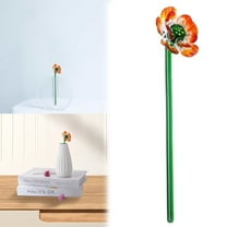 Decorative Glass Flower Bouquet, Spring Valentine Mother'S Day Gift, By Meiiso, Large Inventory!