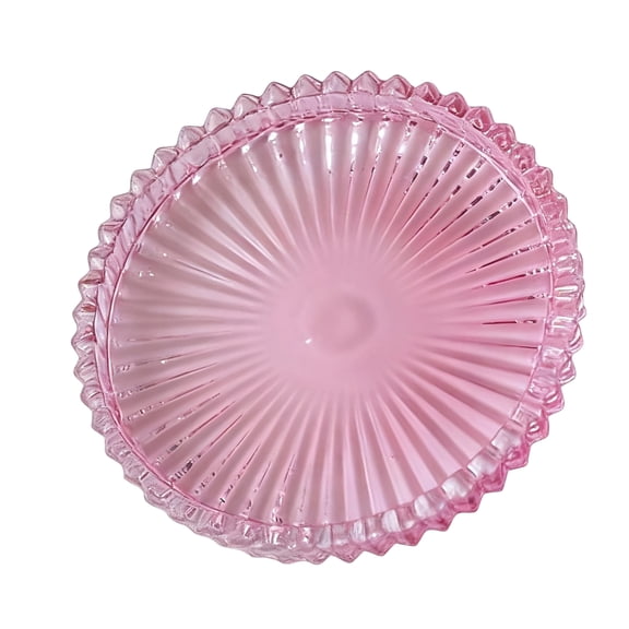 Decorative Glass Plate, Multi-Use Tray for Bathroom, Party & Home Decor Arrangements