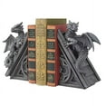 thumbnail image 1 of Decorative Gothic Winged Dragons Sculpture Statue Bookends - Gift Item, 1 of 1