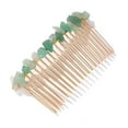 thumbnail image 1 of Dalrosia Decorative Hair Side Comb Women Hair Comb Raw Crystal Hair Accessories Jeweled Tiara Handmade, 1 of 4