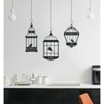 thumbnail image 1 of Decorative Hanging Birdcages Wall Decal Stickers, 1 of 4