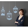 thumbnail image 1 of Decorative Hanging Birdcages Wall Decal Stickers, 1 of 4