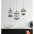 thumbnail image 1 of Decorative Hanging Birdcages Wall Decal Stickers, 1 of 4