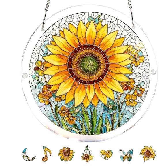 Decorative Hanging Ornament For Home Wall Display Elegant Indoor Piece Unique Crafted Hanger For Living Room Bedroom Entryway Idea Small Christmas Glass Garland Hanging Car Decorations Fancy Ornament
