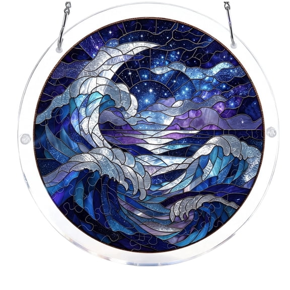Decorative Hanging Ornament for Indoor Wall Art and Craft Idea in Acrylic Display Accessory for Living Room Bedroom Bathroom