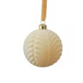 thumbnail image 1 of Decorative Hanging Ornaments,Christmas Ornaments Set,Painted Flocking Christmas Ball Ornaments,Shatterproof Plastic Hanging Balls Luxury Xmas Decor for Party Wedding(Yellow-B 3.15*3.15*3.15in), 1 of 5