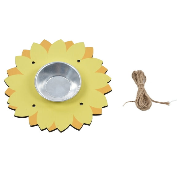 Decorative Hanging Platform for Garden Patios, Attract Wildlife in Style Aluminum Bird Feeder Tray Bienvenido