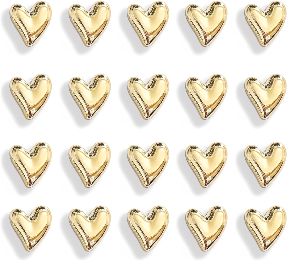 Decorative Heart Refrigerator 22 Pcs Waterproof Love Heart