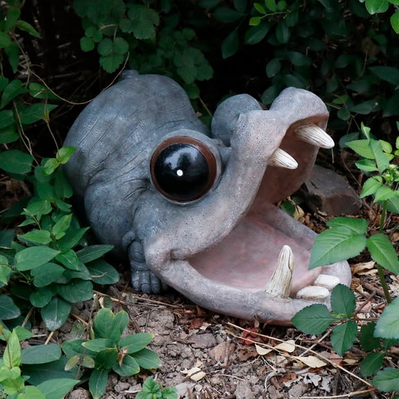 Decorative Downspout Extension Outdoor Statues Decoration Rain Gutter Guardian Downspout Decor for Patio Yard Lawn