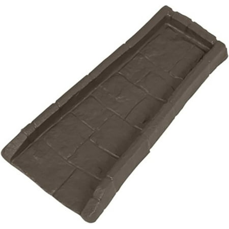Decorative Home Splash Rain Gutter Drain Block Heavy Duty Replacement Guard to Prevent Soil Erosion and Rain Washouts, Java