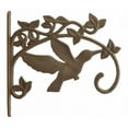thumbnail image 1 of Decorative Hummingbird Cast Iron Plant Hanger Hook - Large 11.25" Deep, 1 of 6