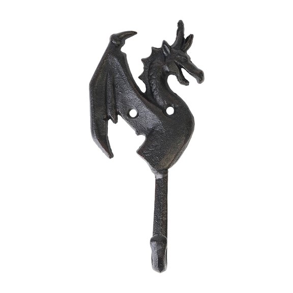 Decorative Iron Flying Dragon Hook For Home Use Heavy Duty Metal Wall Mounted Storage Accessory