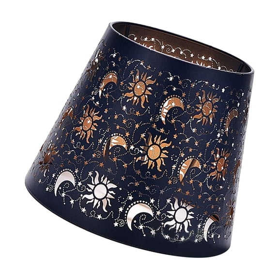 Decorative Iron Lamp Shade With Complex Removal Patterns Industrial Fashion For Telecommute Sitting Room